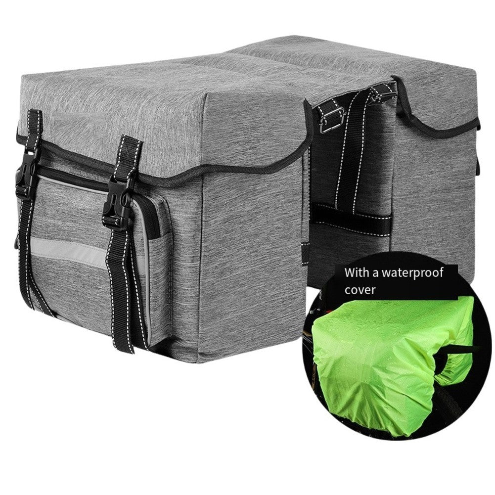 Adjustable Saddle Bags for For ebikes and Bicycles with 300D Polyester Fabric