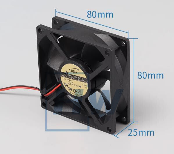 1PC  AD0824UB-A71GL 8025 24V 0.26A Cabinet Inverter Cooling Fan