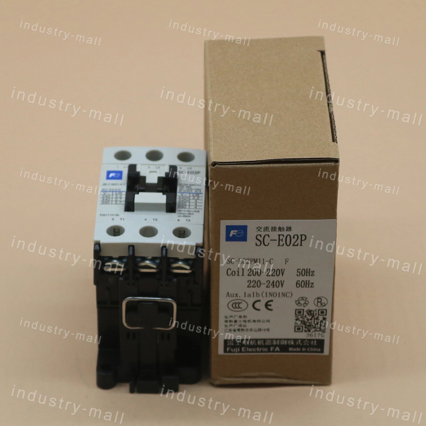 For FUJI SC-E02P AC220V  AC Contactor Free Shipping #P