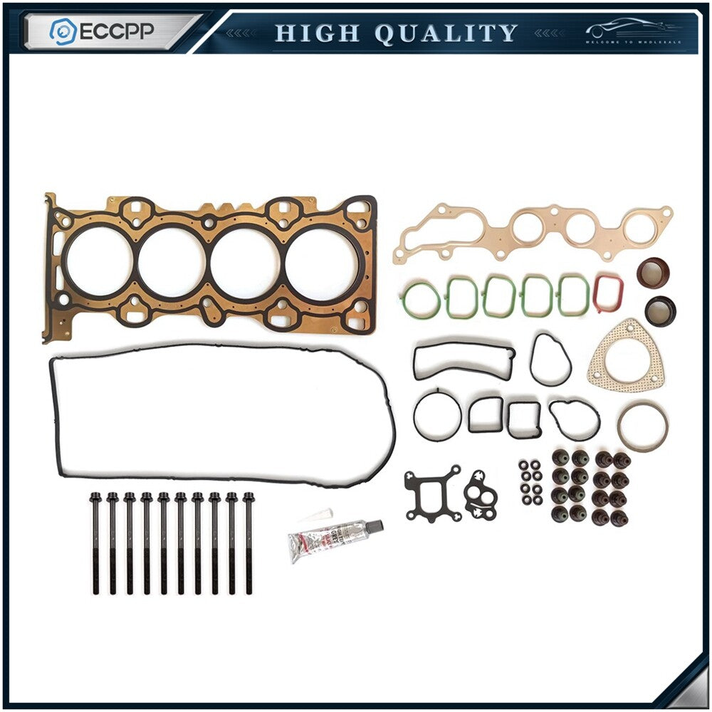 Head Gasket Bolts Set For 2009-2012 Ford Fusion Escape Mercury Mariner 2.5L