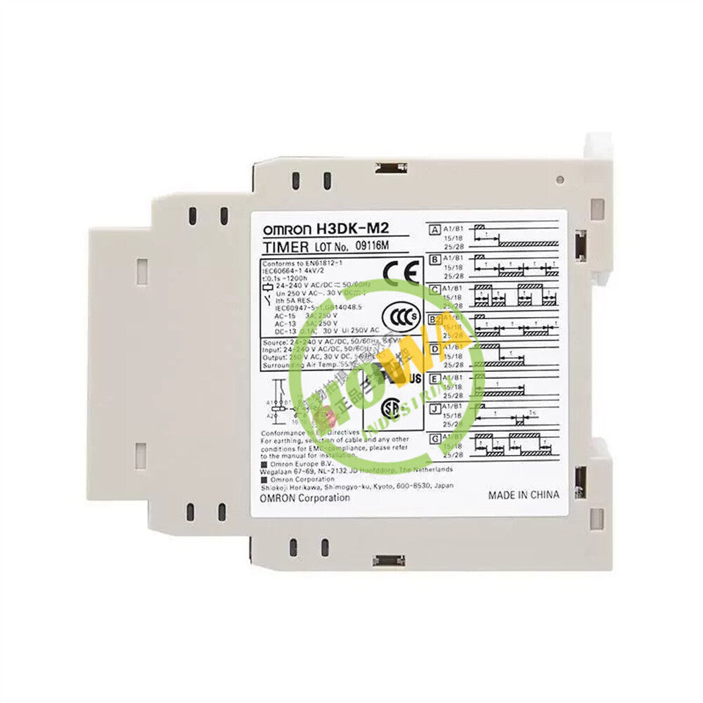 1/Piece  H3DK-M2 24-240VAC/DC Omron Solid State Timer Time Relay
