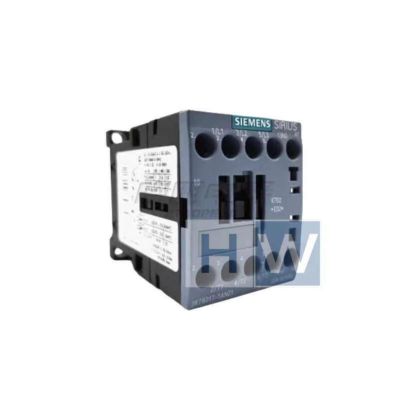 1Pc  SIE-MENS Contactor 3RT6017-1AN21 AC220V 1N0 Current 12A