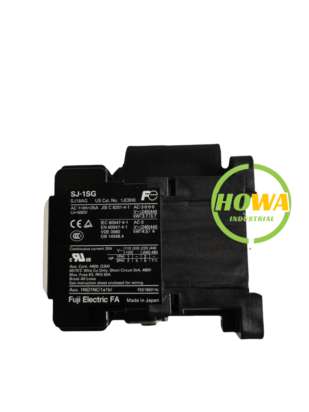 1/piece  Fuji SJ-1SG DC contactor SJ-1SG(18) DC48V