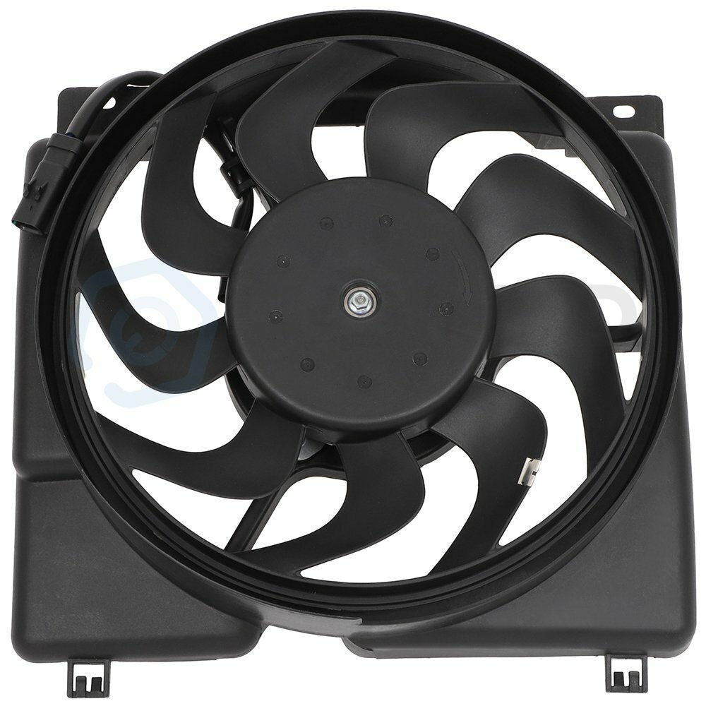 Radiator Cooling Fan Assembly For 1997 1998 1999 2000 2001 Jeep Cherokee