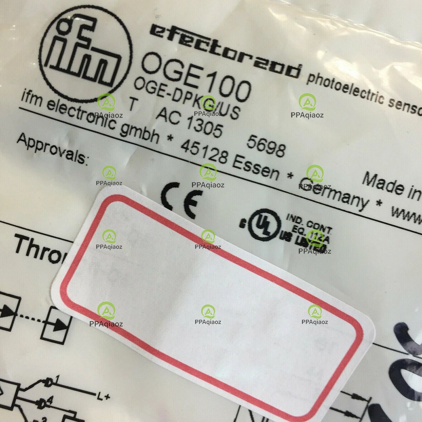 1PC  IFM OGE100 Proximity Sensor Free Shipping