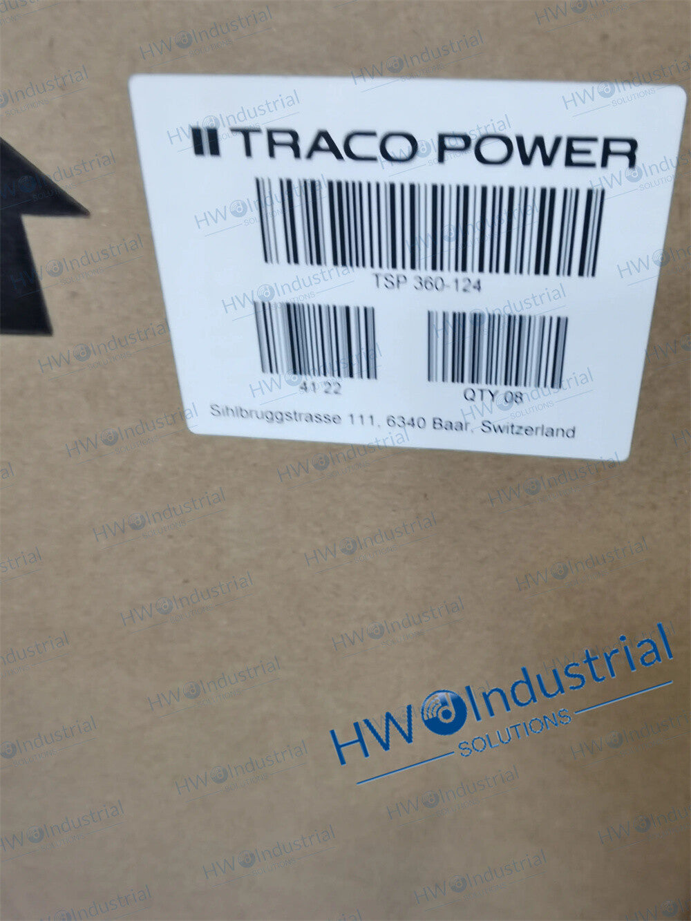 1/piece TSP360-124 TRACO POWER rail mounted power supply