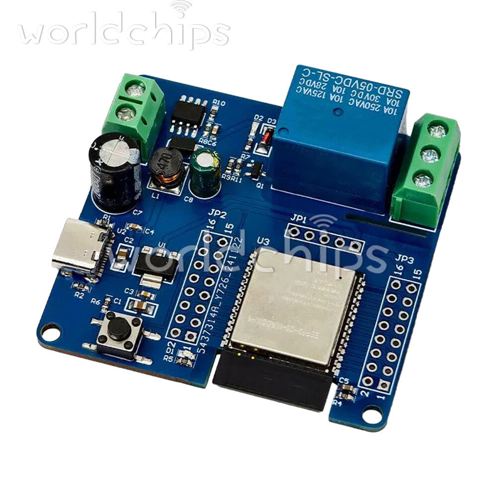 Type-C ESP32-C6 WIFI Bluetooth Development Board Single Channel Relay Module