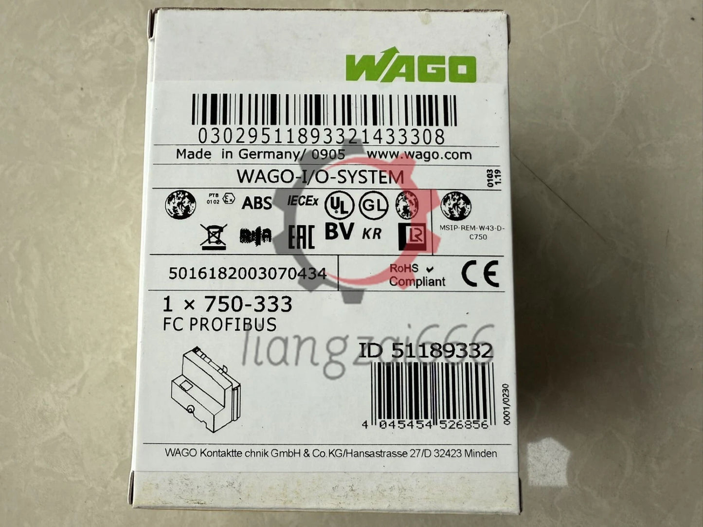 1PCS  WAGO 750-333 I/O FIELDBUS INTERFACE MODULE #P