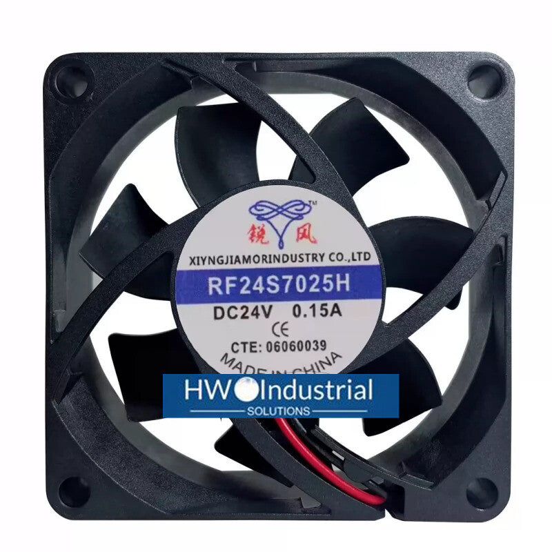 RF24S7025H 24V 0.15A 7CM 7025 Welding Machine Inverter Cabinet Fan