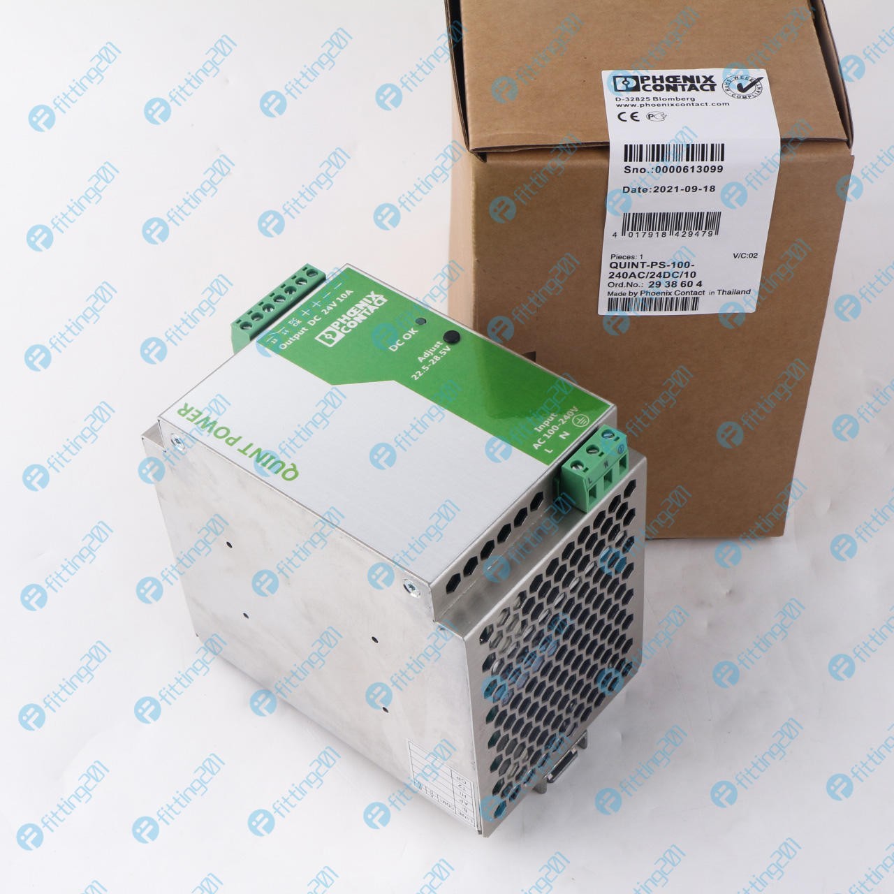 1PCS  PHOENIX CONTACT QUINT-PS-100-240AC/24DC/10 2938604 Fast delivery