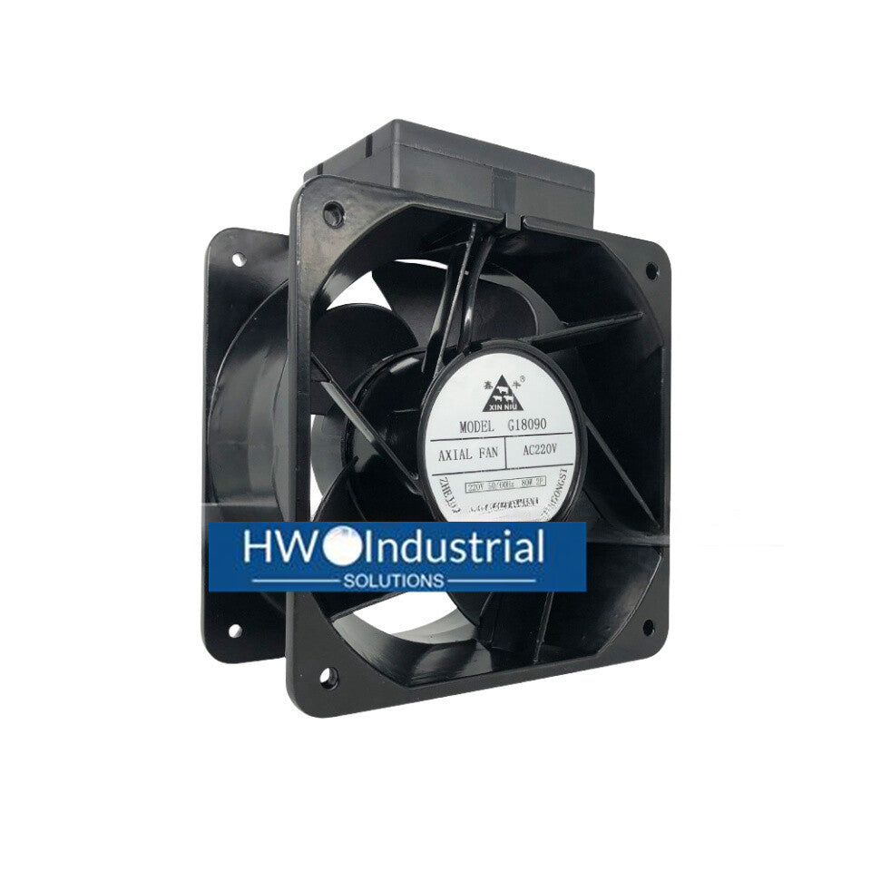 XIN NIU G18090 AC220V 50/60Hz 80W 180*90 Large Air Flow Axial Cooling Fan