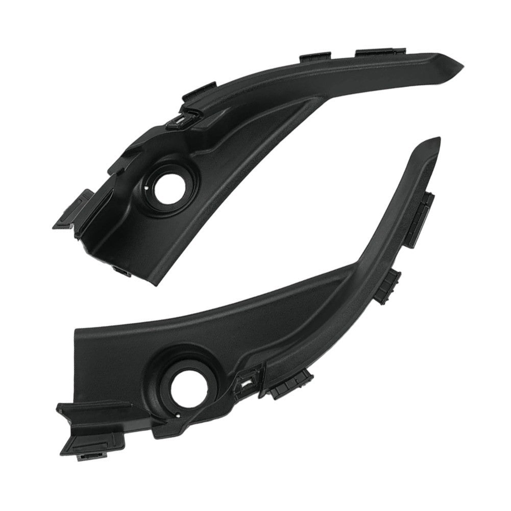 For Honda Civic 9th Generation Front Windshield Corner Trim Pair ABS Black
