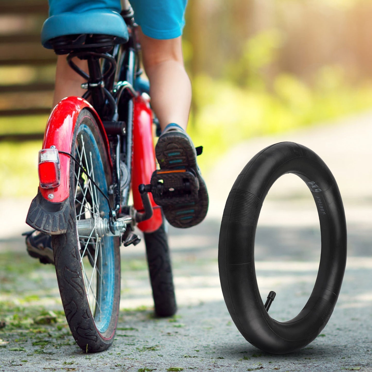 Inner Tube Child Bike Tyre Straight Inner Tube 12~18 Inch X2.40 Bicycle Wheel
