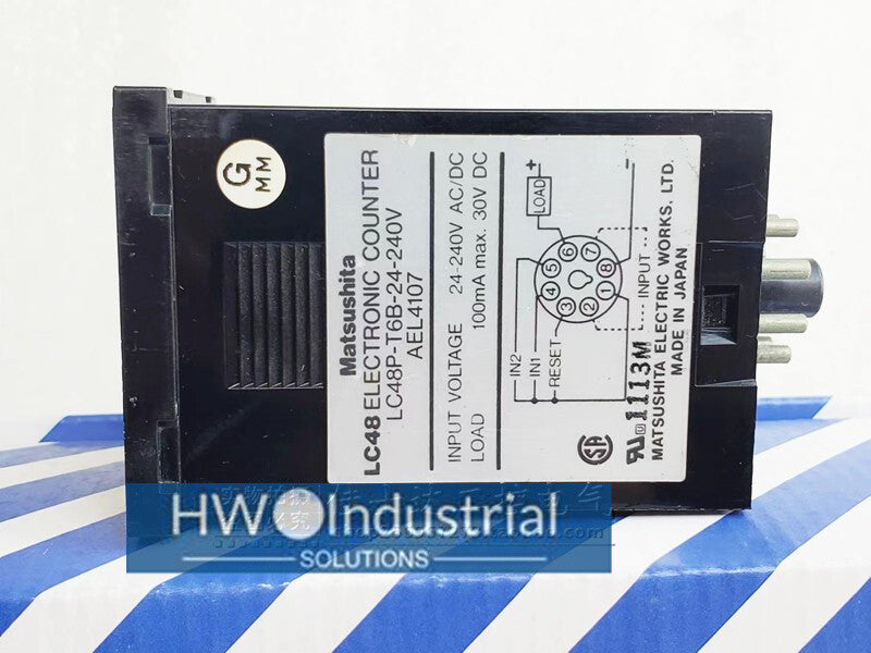 1pc  Pana-sonic Timer Relay LC48P-T6B-24-240V AEL4107