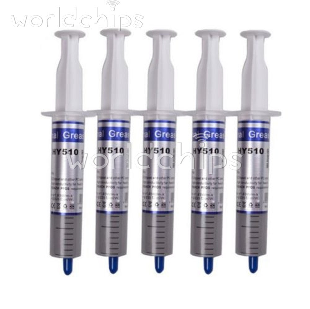 10PCS 30g Grey Thermal Conductive Grease Paste For CPU GPU Chipset Cooling HY510