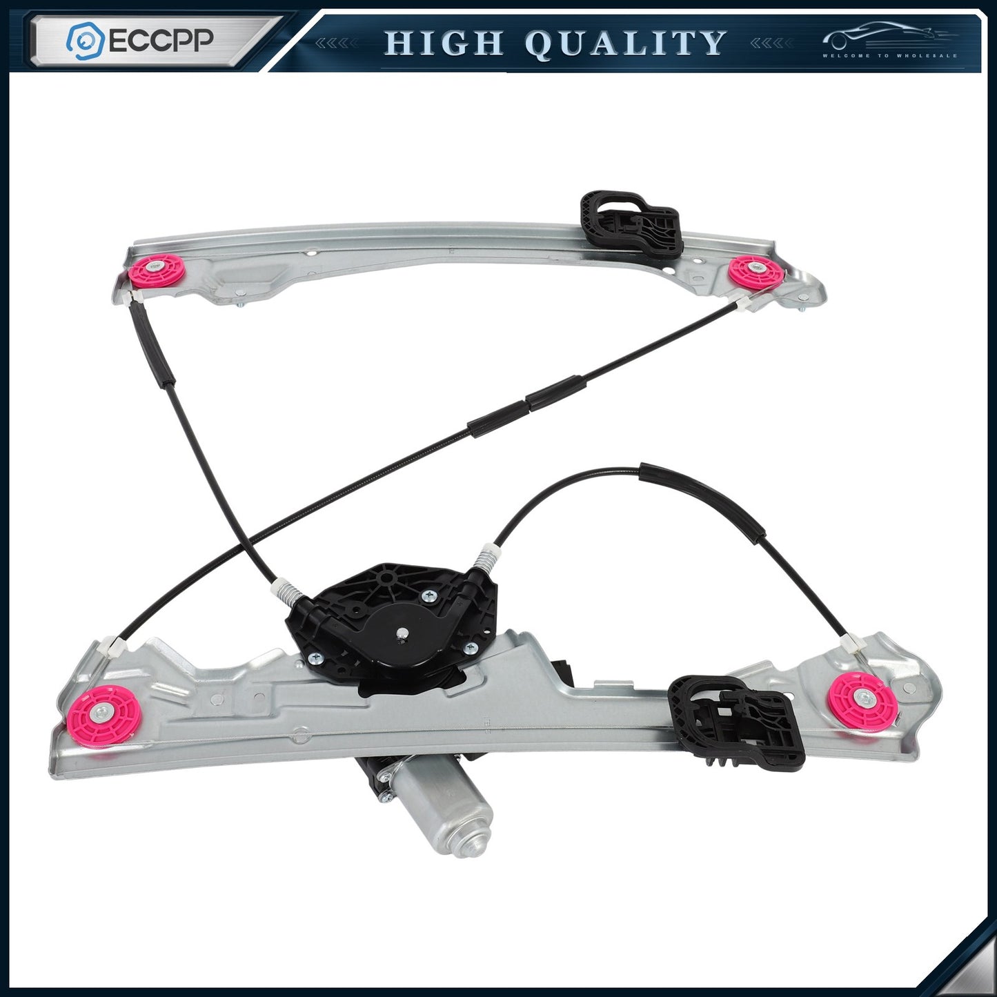 For 2015-2020 Chevrolet Colorado GMC Canyon Front LH Window Regulator w/ Motor