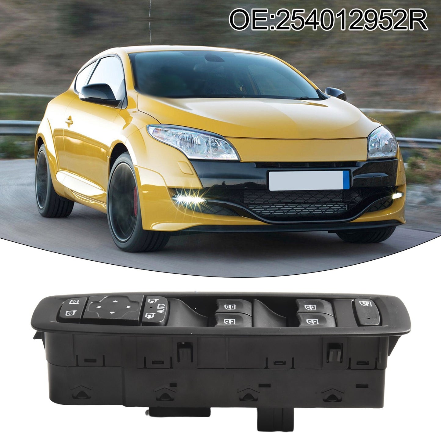 OEM 254012952R Window Switch Electric Power Glass Lifter For Kadjar 2015-2022