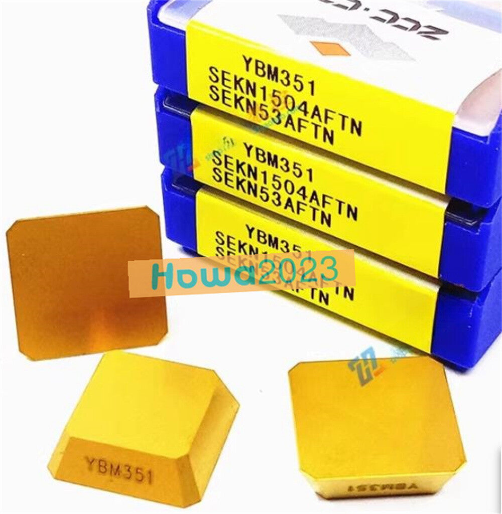 10pcs/box ZCC.CT SEKN1504AFTN YBM351 SEKN53AFTN CNC Carbide Inserts
