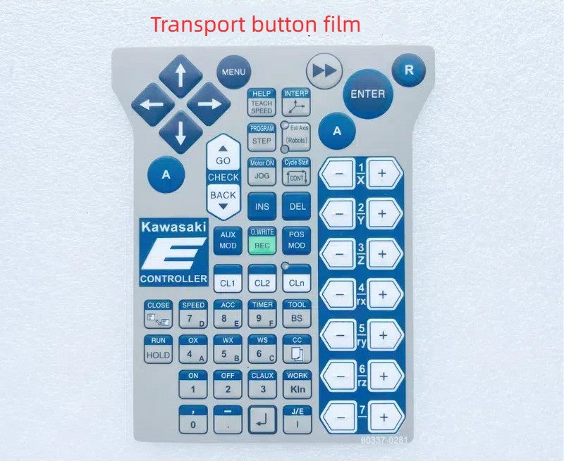 For Kawasaki Robot Teaching Pendant 50817-0091/0099L15 Touchpad Button Film