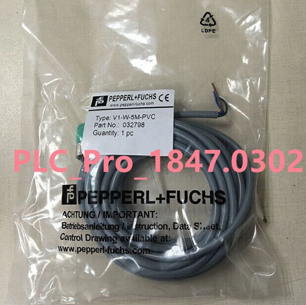 V1-W-5M-PVC 1PCS   Pepperl+Fuchs  V1-W-5M-PVC Sensor Fast delivery #P