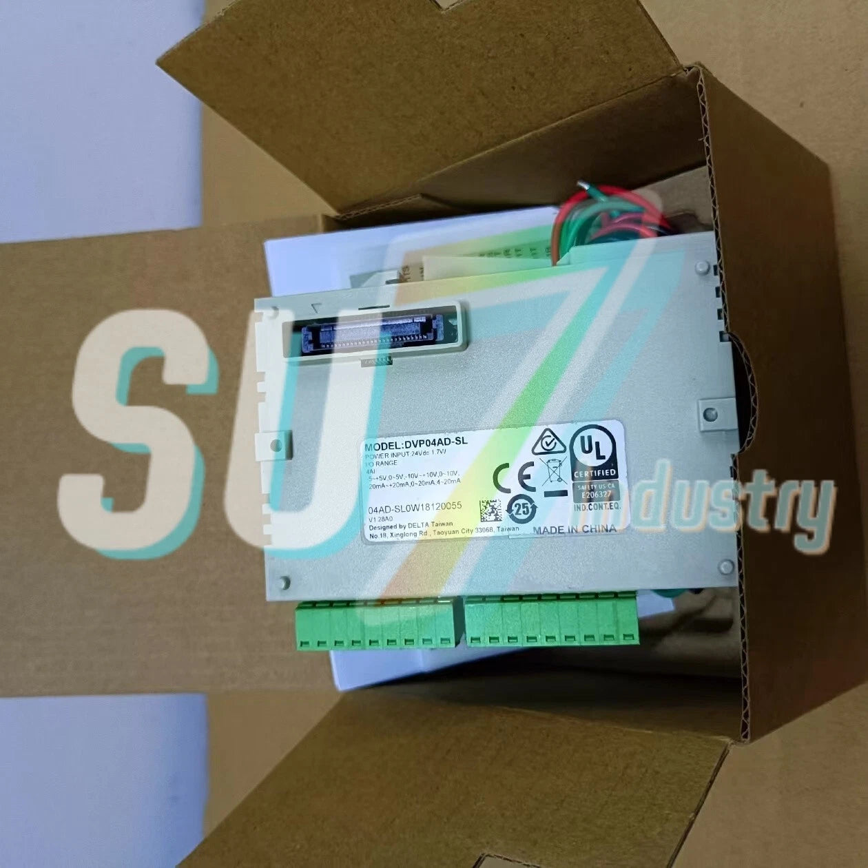 Delta DVP04AD-SL PLC Module# 1pcs    In Box