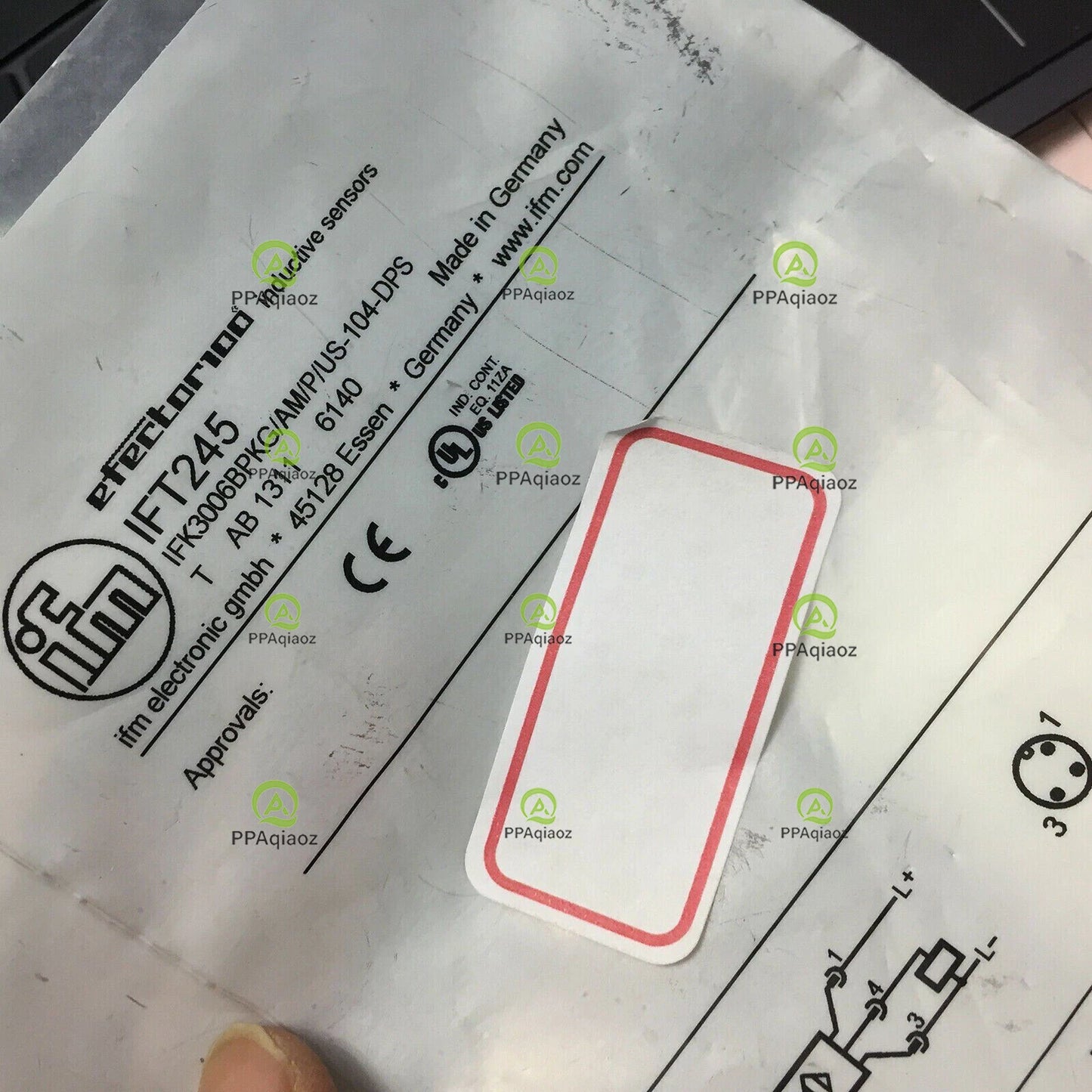 1PC  IFM IFT245 Proximity Switch Sensor Free Shipping