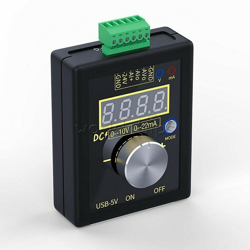 Digital 4-20mA 0-10V Voltage Signal Generator 0-20mA Current Transmitter