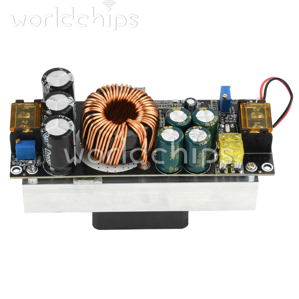 1800W 40A Boost Power Supply Module DC-DC Boost Adjustable Voltage Converter