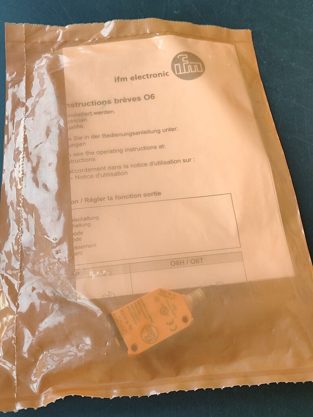 1PC  IFM O6H203 Photoelectric Switch Fast delivery