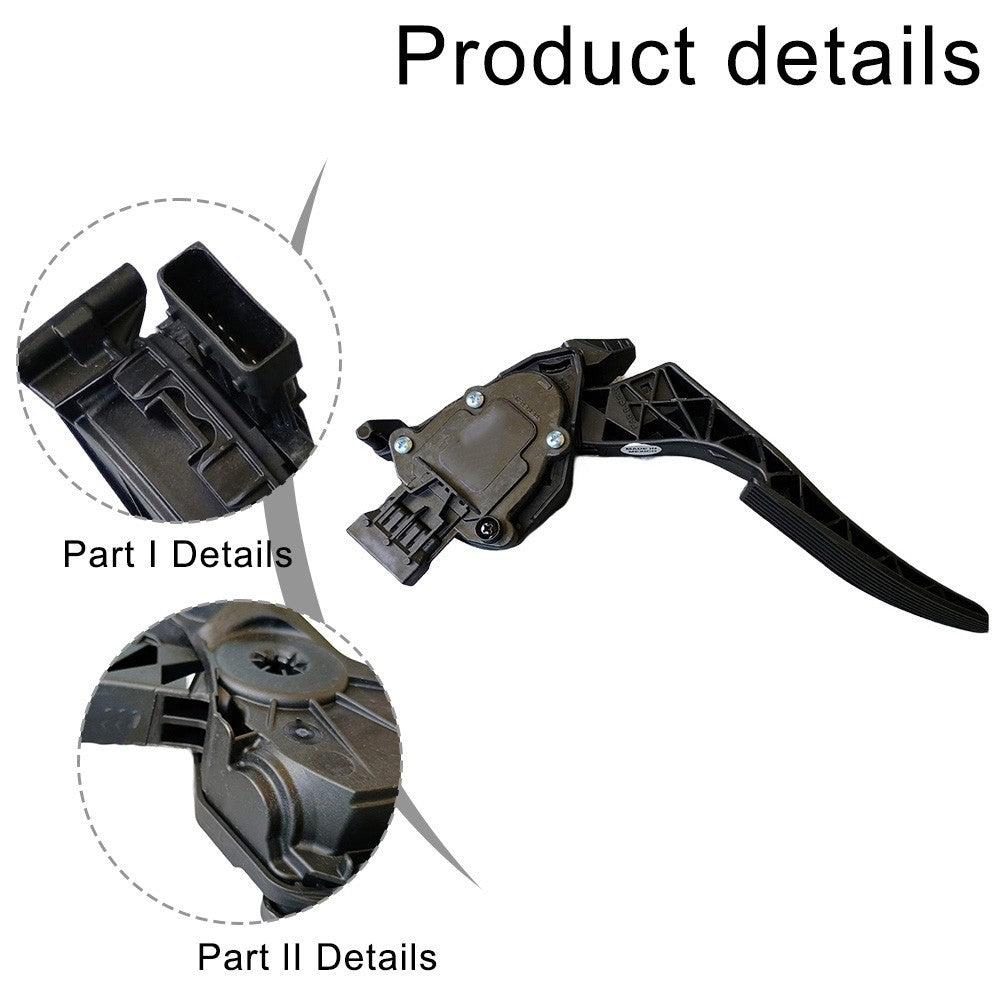 Throttle Accelerator Pedal Assembly for Chevy Models 2011 2016 Black Plastic