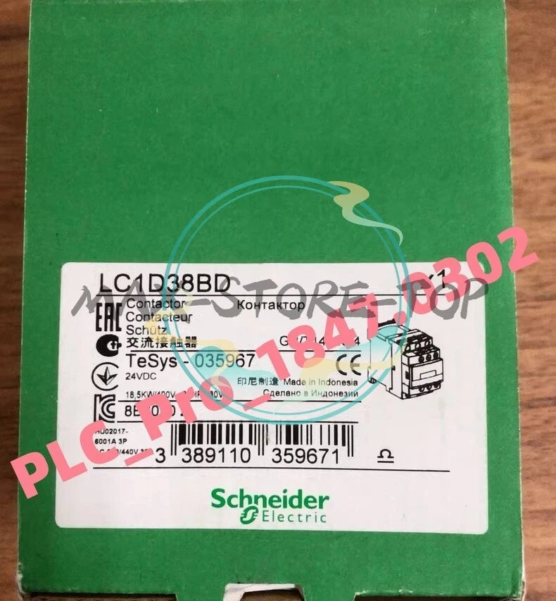 1PCS   Schneider LC1D38BD Contactor Telemecaniq 24VDC Fast delivery