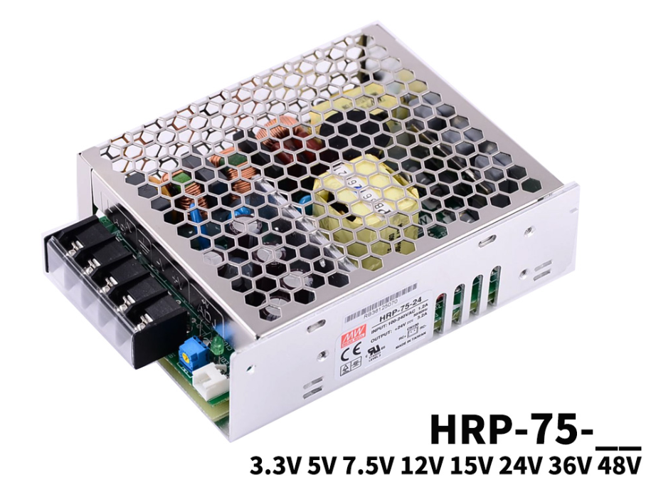 Mean Well Switching Power Supply Module HRP-75 5V12V24V36V48V 75W with PFC