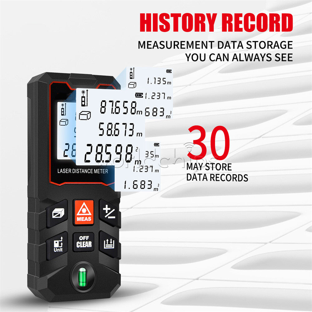LCD Digital Laser Distance Meter Handheld infrared Measuring Gauge Rangefinder