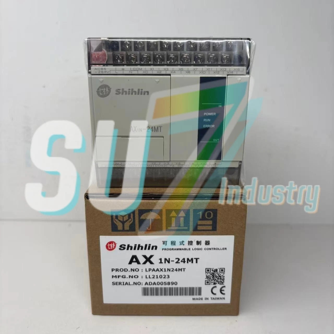 Shihlin AX1N-24MT PLC Controller#1pcs    In Box
