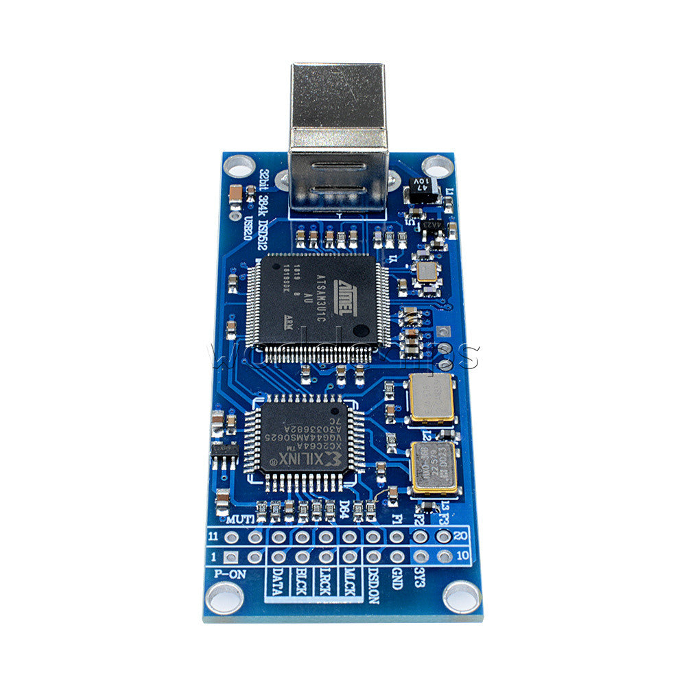 DU1 USB to IIS card base on Amanero usb iis card support dsd512,32b 384K Module