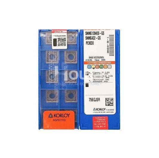10pcs/Box KORLOY SNMG120408-GS PC9030 SNMG432-GS Carbide Inserts Turning Blade