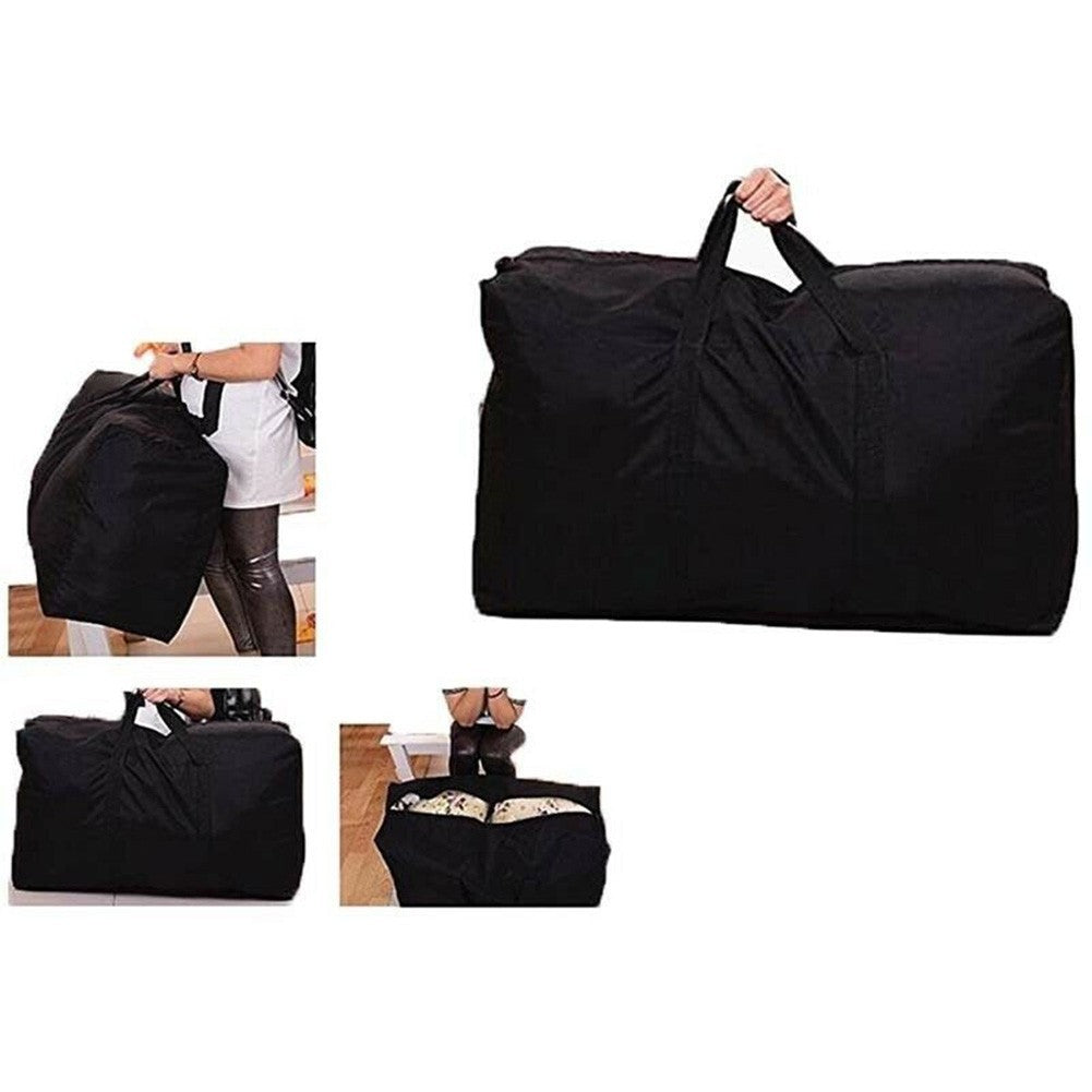 Extra Large Jumbo Laundry Shopping-Bag Zipped Toy Storage Strong Reusable Bags