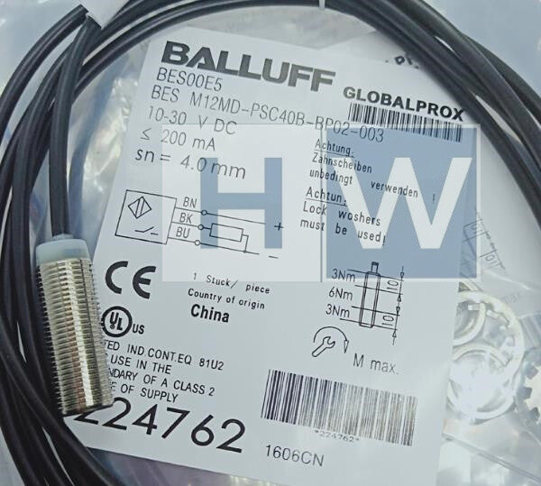 1PC Inductive Proximity Switch BES00E5 BES M12MD-PSC40B-BP02-003 Sensor
