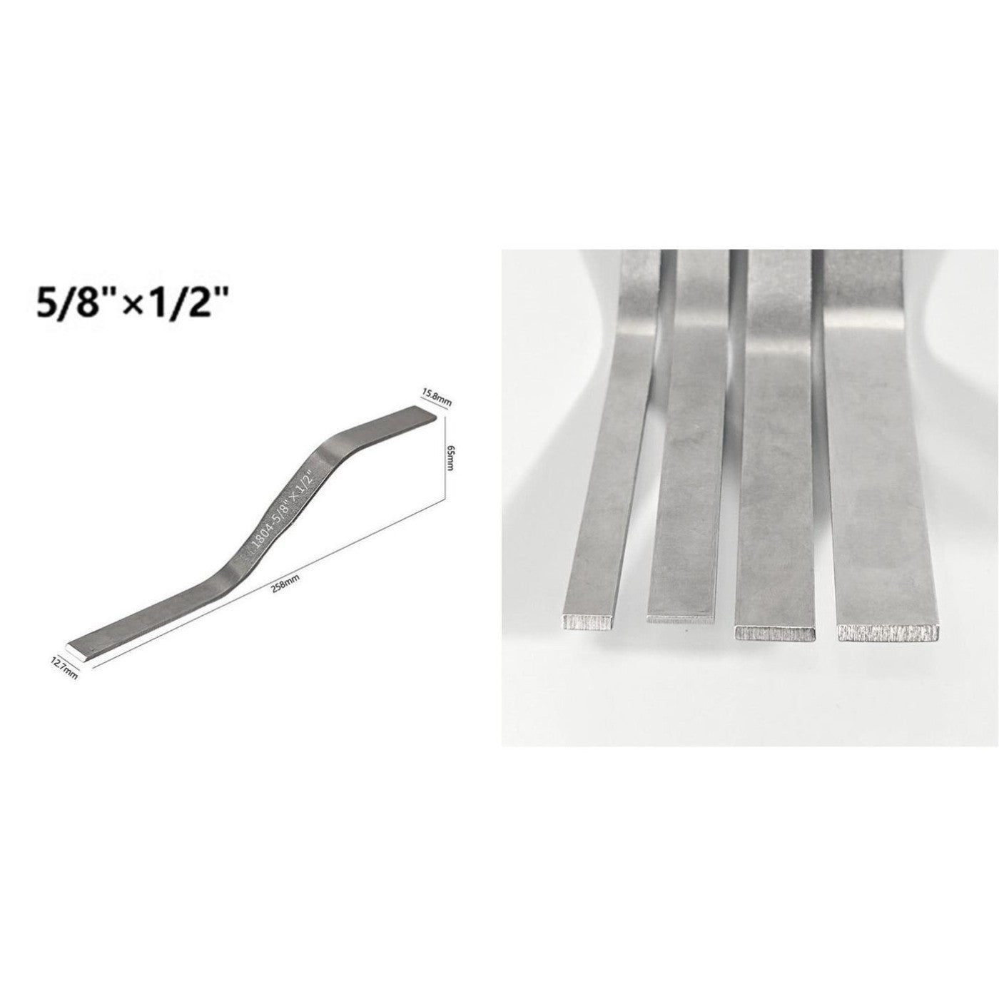 Professional Masonry Slicker for Brick and Tile Grouting with Four Size Options