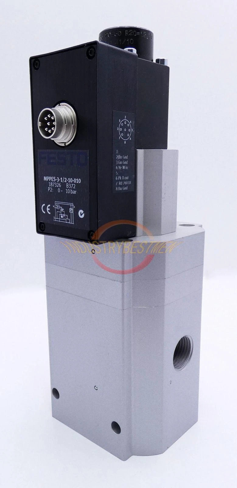 ONE  FESTO proportional pressure reducing valve MPPES-3-1/2-10-010 187326 #P