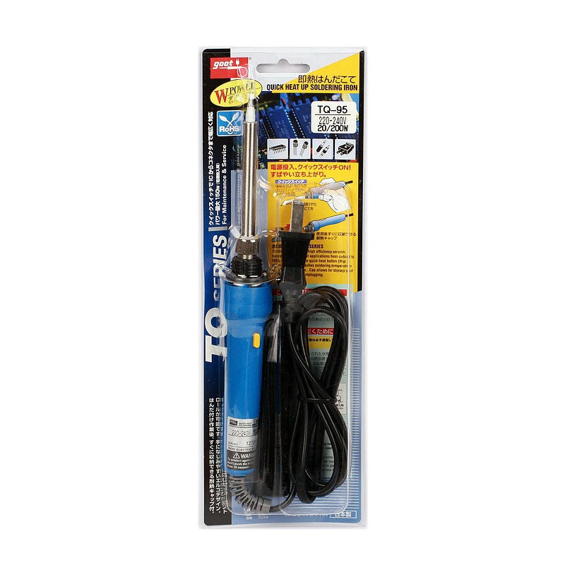 1 PCS Goot TQ-95 Soldering Iron Quick Heat Soldering Iron 220-240V 20/200W