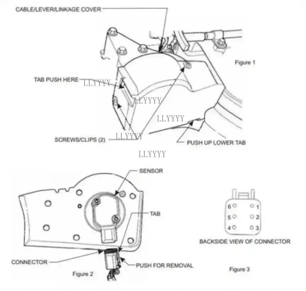 Cummins TPS APPS Throttle Position Sensor for 5.9L 98-07 Dodge RAM 2500 3500