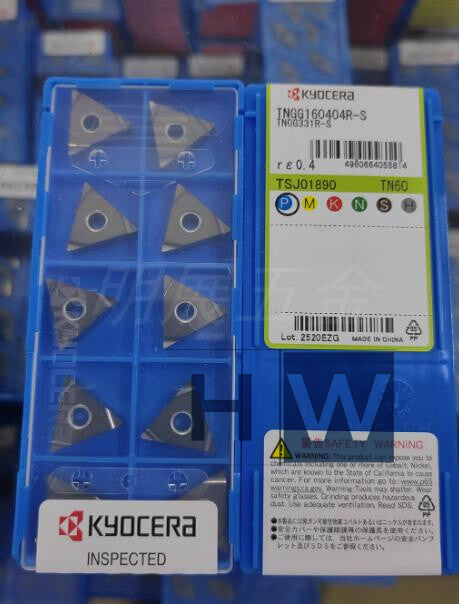 Box/10Pcs  Triangle Precision CNC Blade TNGG160404R-S TN60
