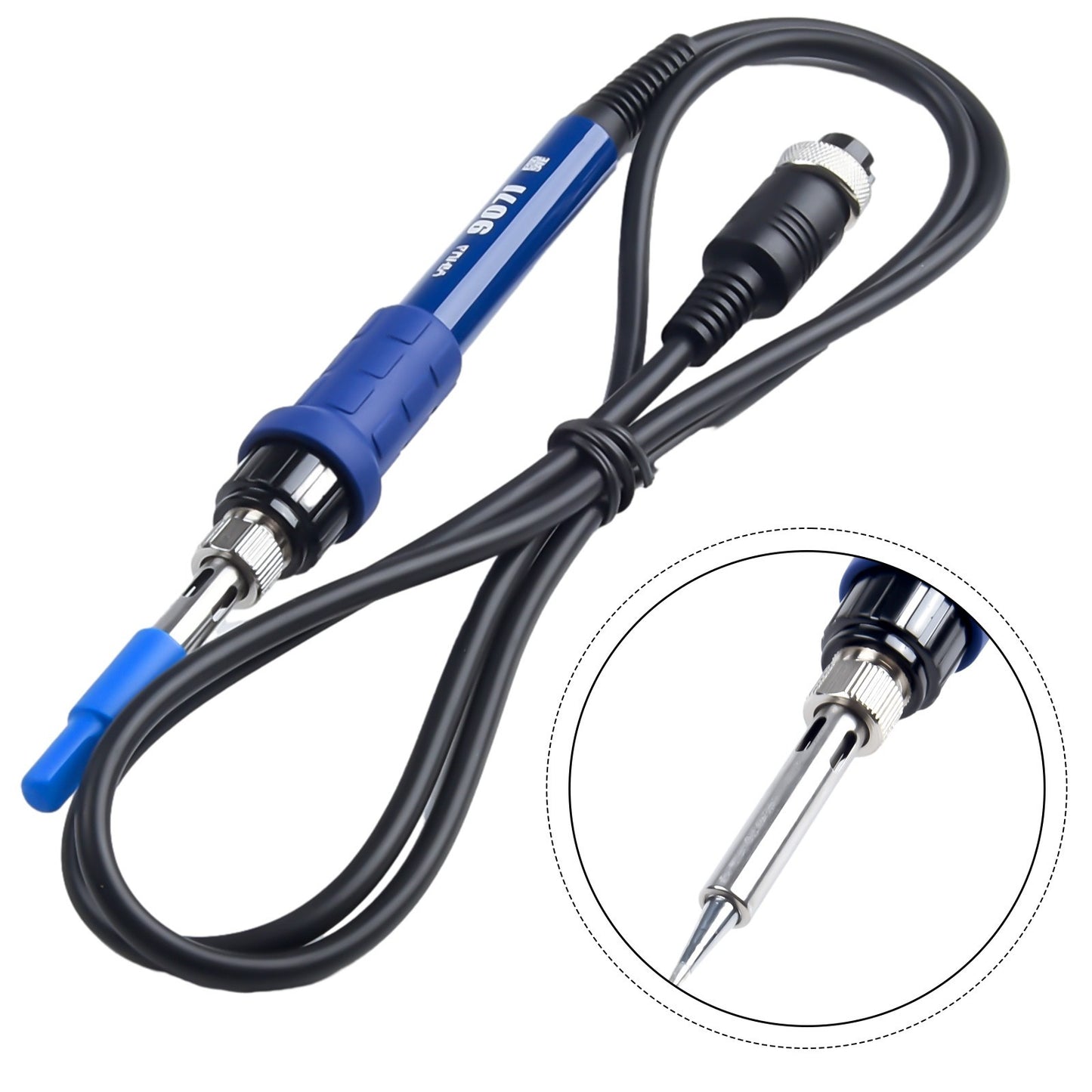 907I 6Pin Handle Soldering iron For 939BD+ 898BD+ 995D 853D 5A Solder Station
