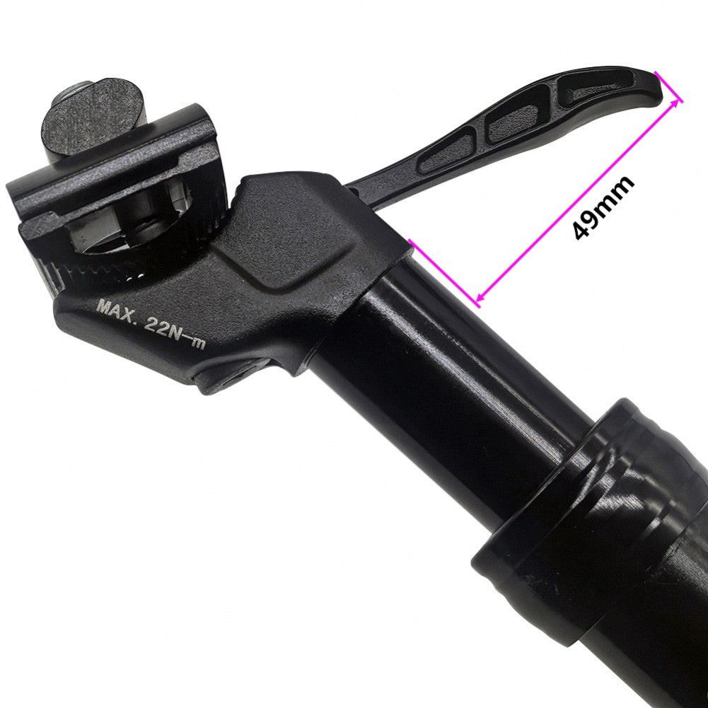 Bike Dropper Seatpost Hand Regulation Diameter Options Lightweight Design