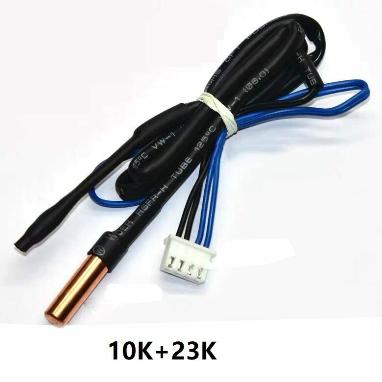 2in1 Probe 10K+23K Air Conditioner In+Out Temperature Sensor For Haier Repair