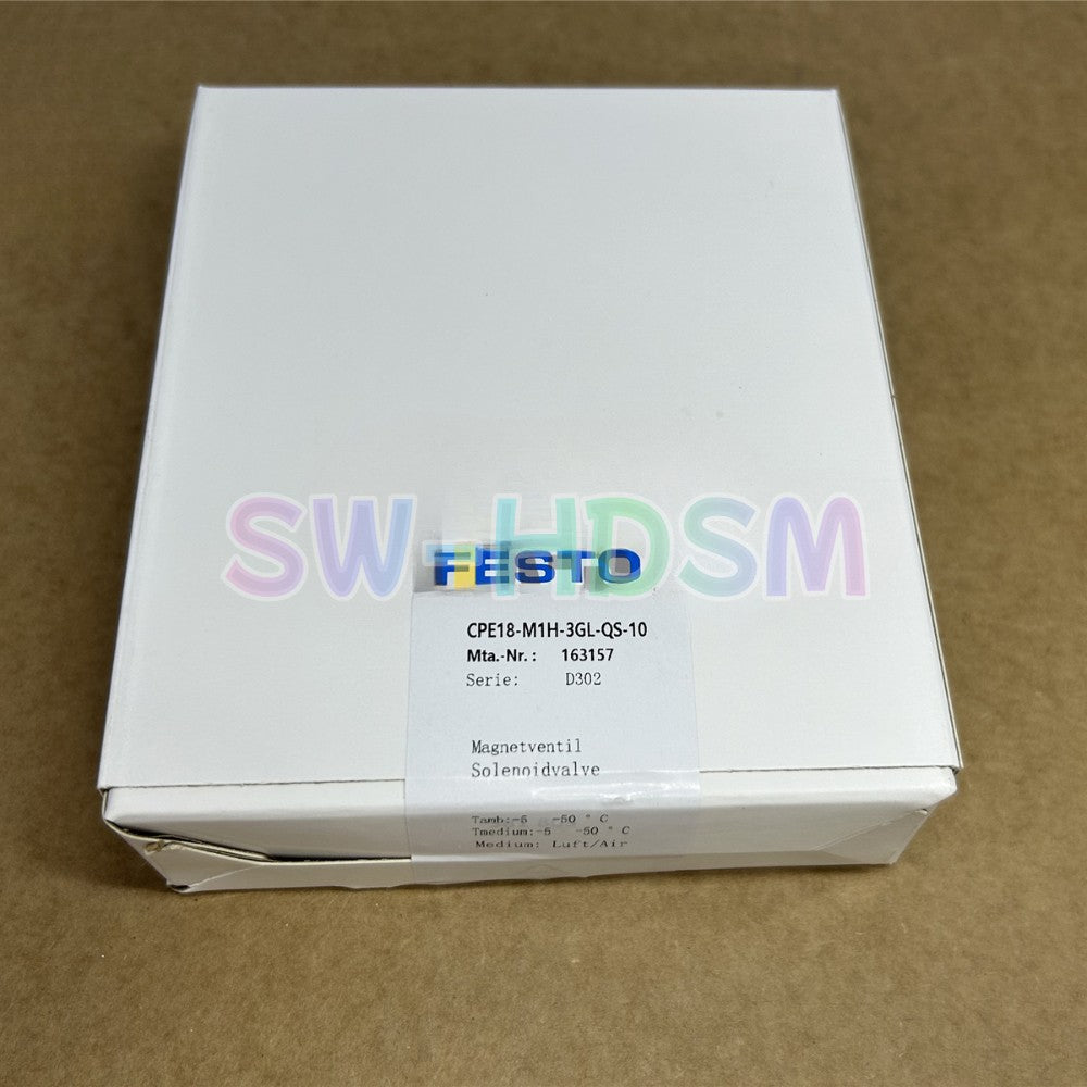 1PCS   Festo Solenoid Valve CPE18-M1H-3GL-QS-10 Freight Free