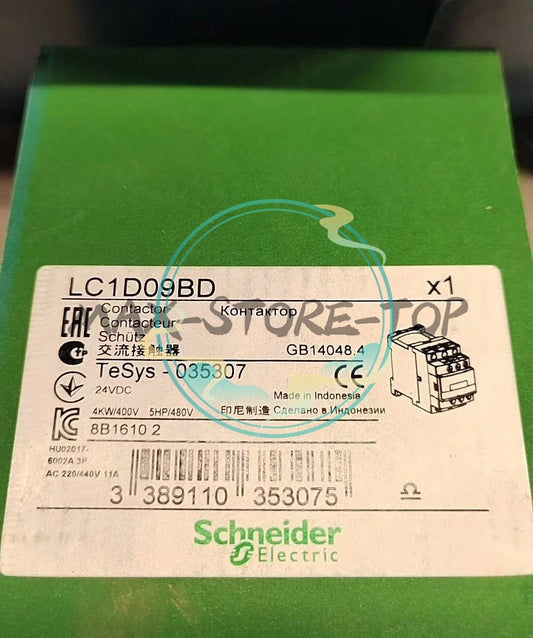 1PCS   Schneider Contactor LC1D09BD LC1-D09BD DC24V Fast Delivery
