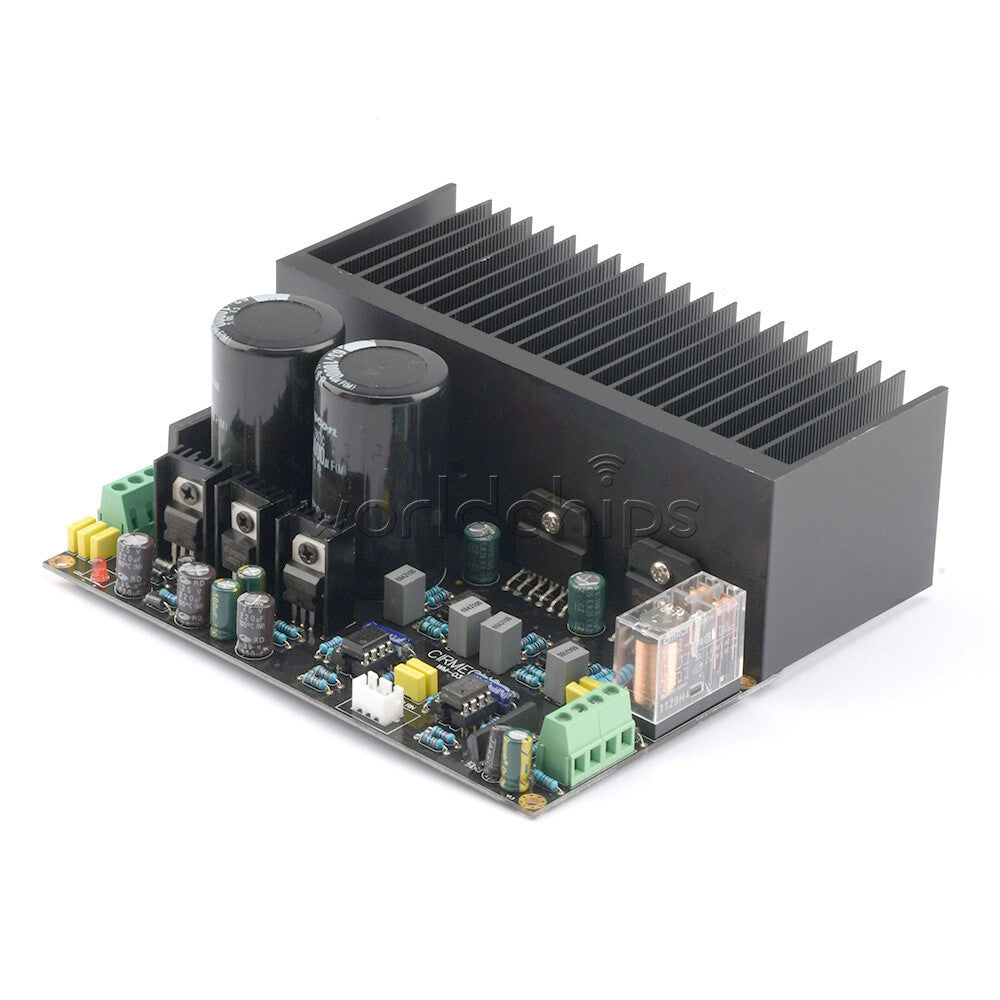 LM3886 Stereo 2.0 High Power Amplifier Module OP07 DC Servo 5534 Pre-amplifier