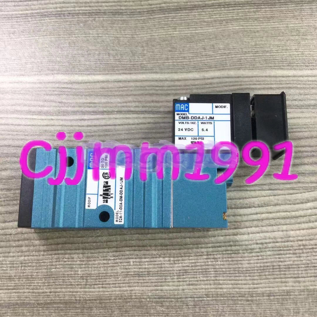 1PC  MAC solenoid valve 52A-11-D0A-DM-DDAJ-1JM  * #P